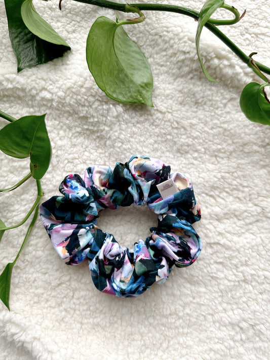 Oversized Scrunchie - Watercolor Floral