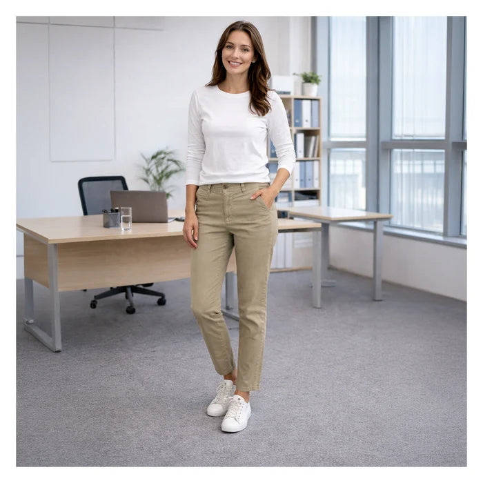 Pantalón Ejecutivo Casual Velox Essential Mujer
