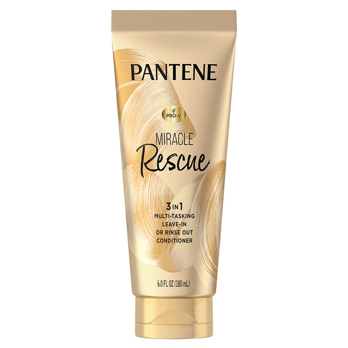 PANTENE Pro-V Miracle Rescue 3 in 1 Multi Tasking Leave-In or Rinse out Conditioner بلسم الشعر متعدد الاستخدامات من بانتين