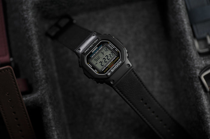 vario performance leather scotchguard 3m water resistant g-shock strap