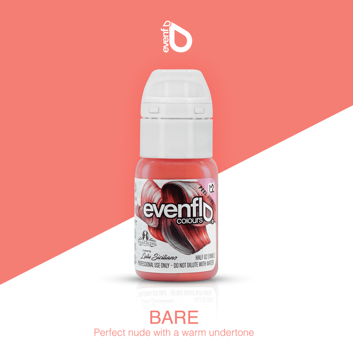 Permablend Evenflo Bare 15ml | Permanent Makeup Pigment | PMU Lip Pigment - SD Cosmetics Care