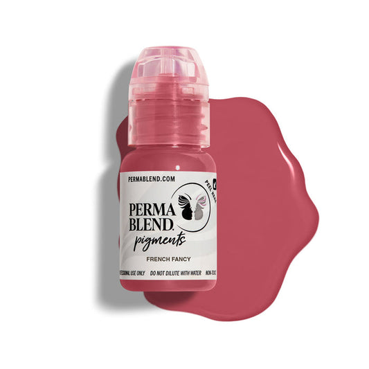 Permablend French Fancy 15ml - High Pigment Muted Pink Lip Color, Vegan & Cruelty-Free - SD Cosmetics Care