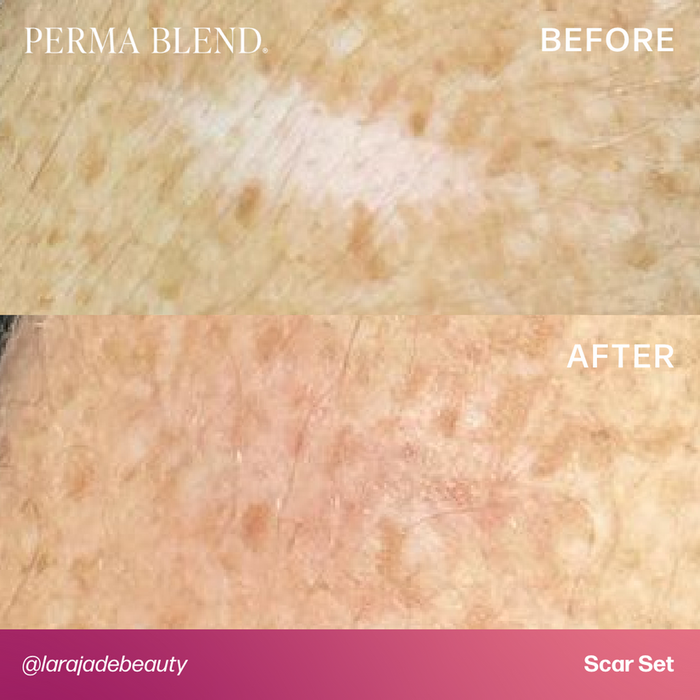 Permablend Light Dermis by Mandy Sauler - 15 mL Scar Camouflage Ink for Fitzpatrick Skin Types 1-3 - SD Cosmetics Care