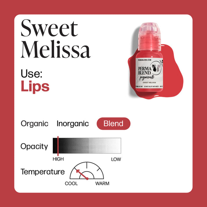 Permablend Sweet Melissa for Permanent Makeup 15ml - SD Cosmetics Care