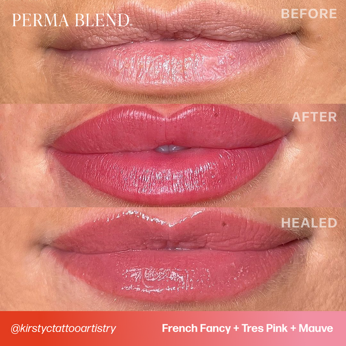 Permablend Tres Pink 15ml - High Pigment Earthy Pink Lip Color, Vegan & Cruelty-Free - SD Cosmetics Care