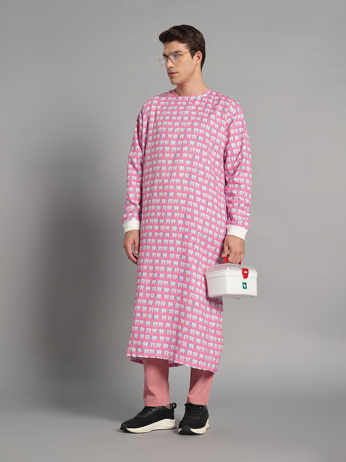 Pink Bliss Surgical Gown (Unisex) 044