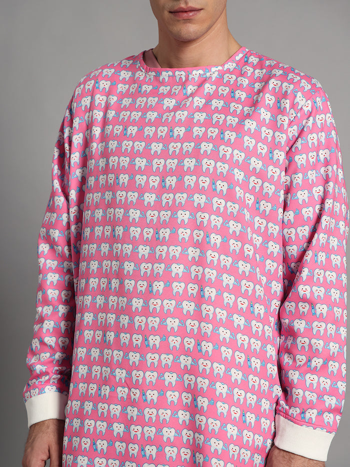 Pink Bliss Surgical Gown (Unisex) 044