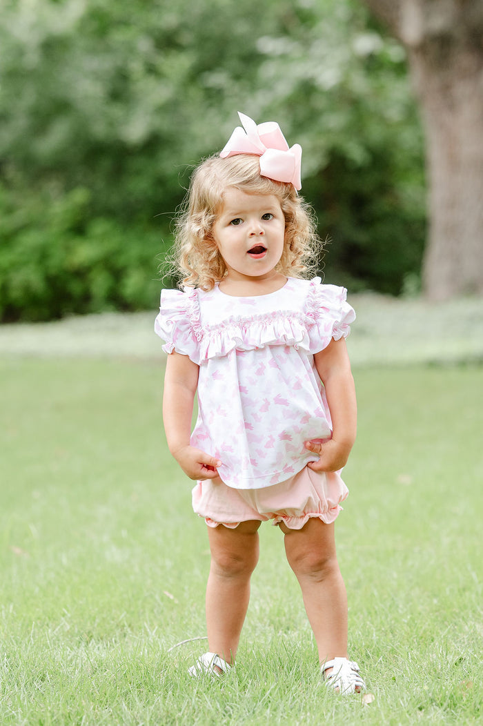 Pink Bunnies Mary Bloomer Set
