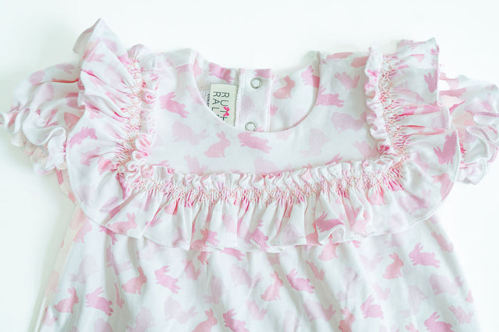 Pink Bunnies Mary Bloomer Set