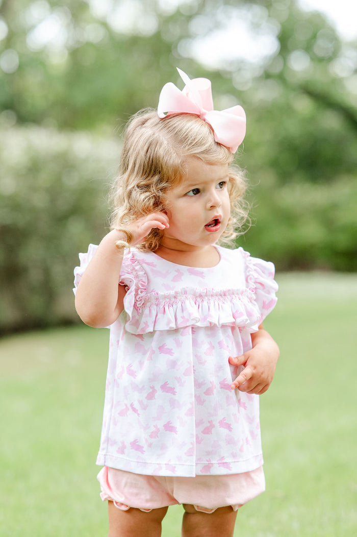 Pink Bunnies Mary Bloomer Set