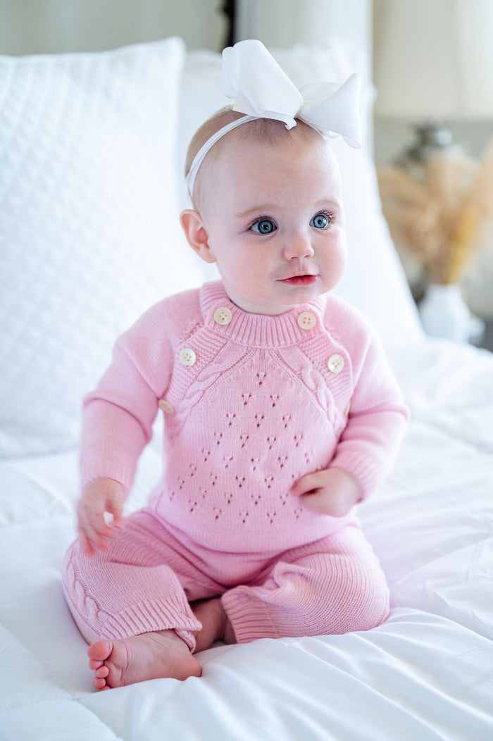 Pink Coming Home Cashmere Blend Outfit