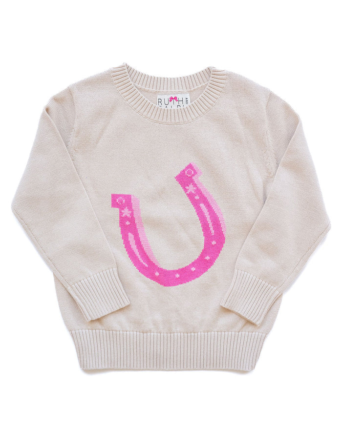 Pink Horseshoe Sarah Sweater