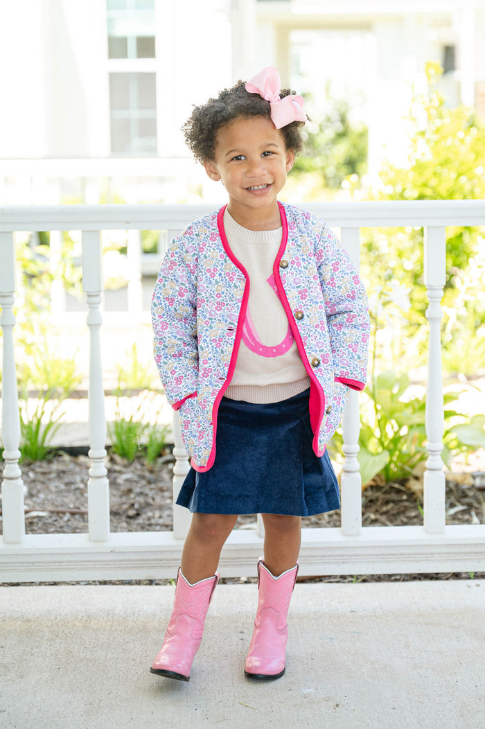 Pink Horseshoe Sarah Sweater