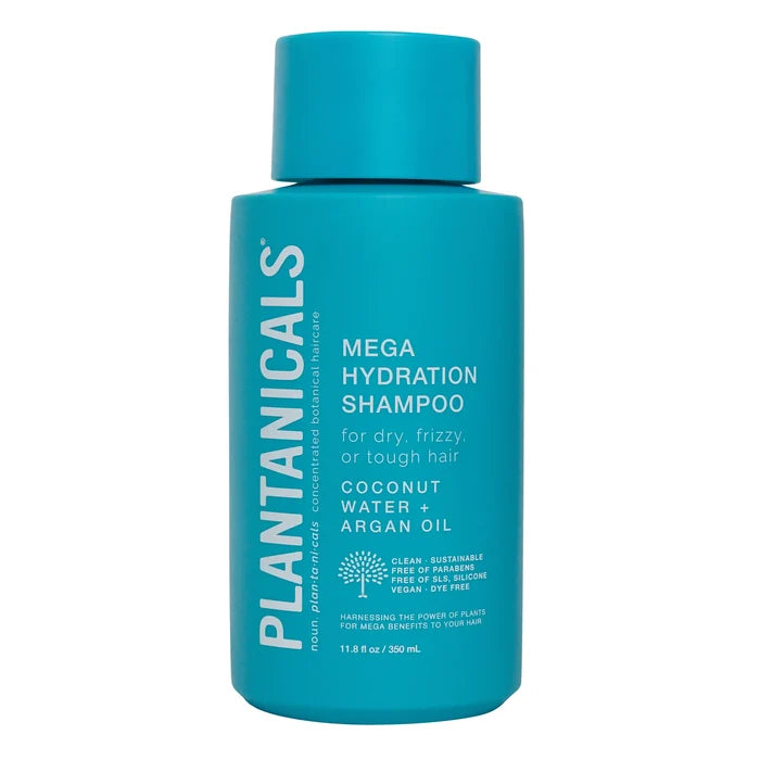 PLANTANICALS mega hydration shampoo for dry frizzy or rough hair coconut water + argan oil شامبو الشعر الجاف والخشن بماء جوز الهند والاركان من بلانتانيكالس