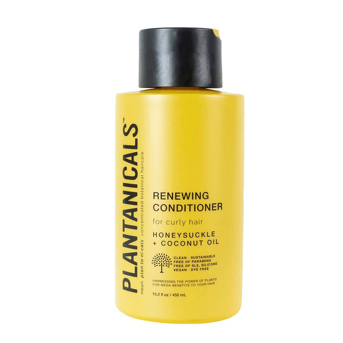 PLANTANICALS renewing conditioner for curly hair honeysuckle + coconut oil بلسم الشعر الكيرلي بالعسل و جوز الهند من بلانتانيكالس