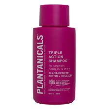PLANTANICALS triple action shampoo for strength fullness & shine plant derived bioten + collagen شامبو الشعر للتقوية والاصلاح من بلانتانيكالس
