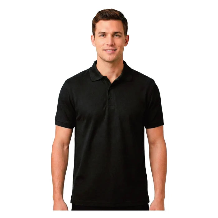 Polera 100% Algodón Manga Corta Con Cuello Vulpes Hombre