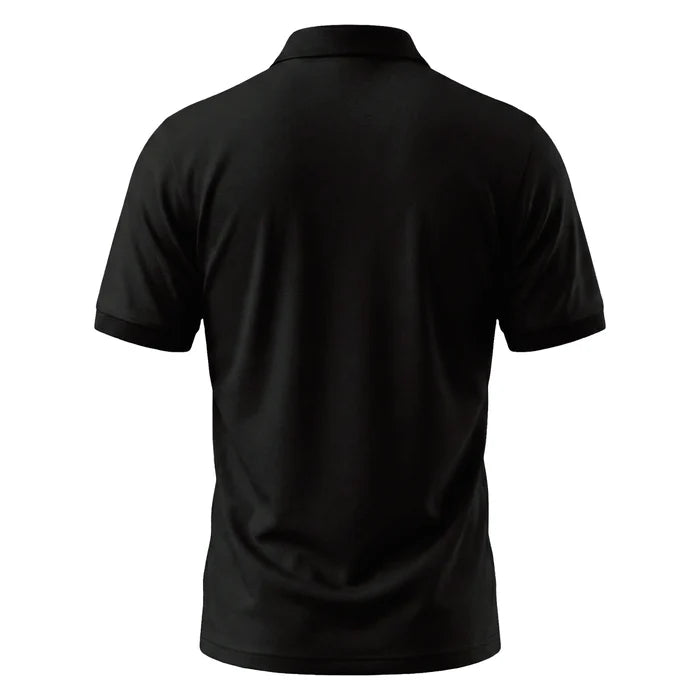 Polera 100% Algodón Manga Corta Con Cuello Vulpes Hombre