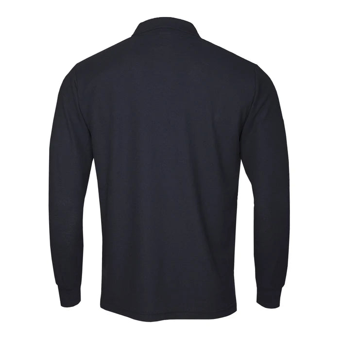 Polera Algodón Pique Manga Larga Velox Hombre