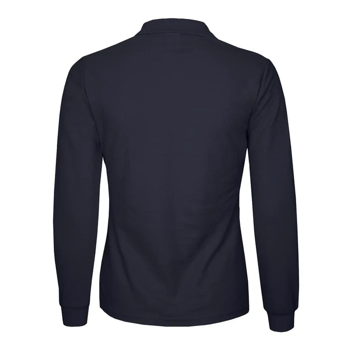 Polera Algodón Pique Manga Larga Velox Mujer