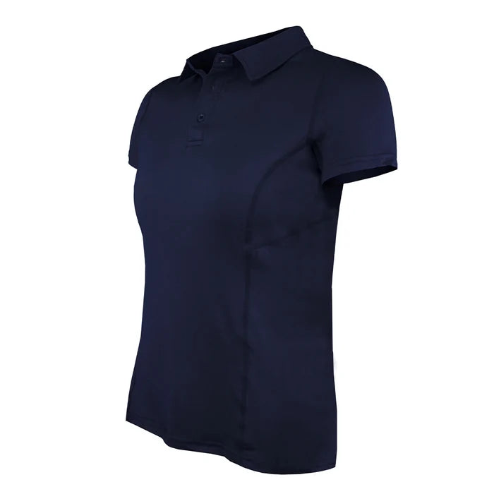 Polera Dry Fit Manga Corta Con Cuello Pale Essential Mujer