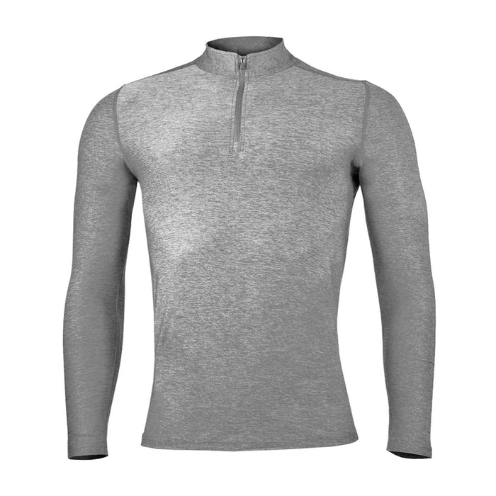 Polera Dry Fit Manga Larga Con Cierre Pale Hombre