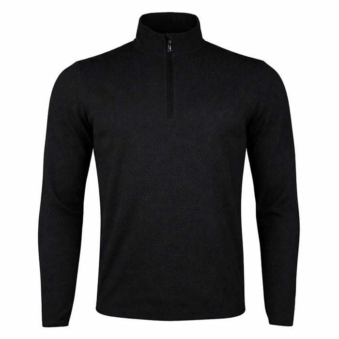 Polera Micropolar Panal Segunda Capa con Cierre Culpeo Pro Hombre