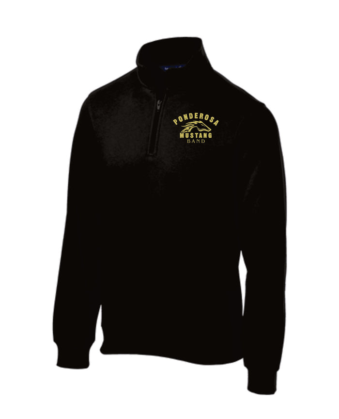 Pondo BAND 1/4 Zip Sweatshirt- Matte or Glitter
