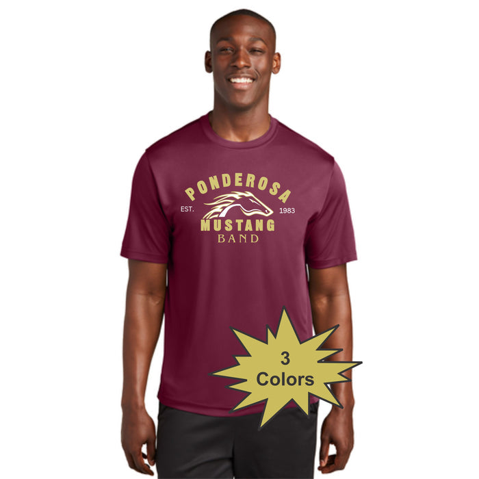 Pondo BAND Wicking Short Sleeve Tee - Youth, Ladies, Unisex