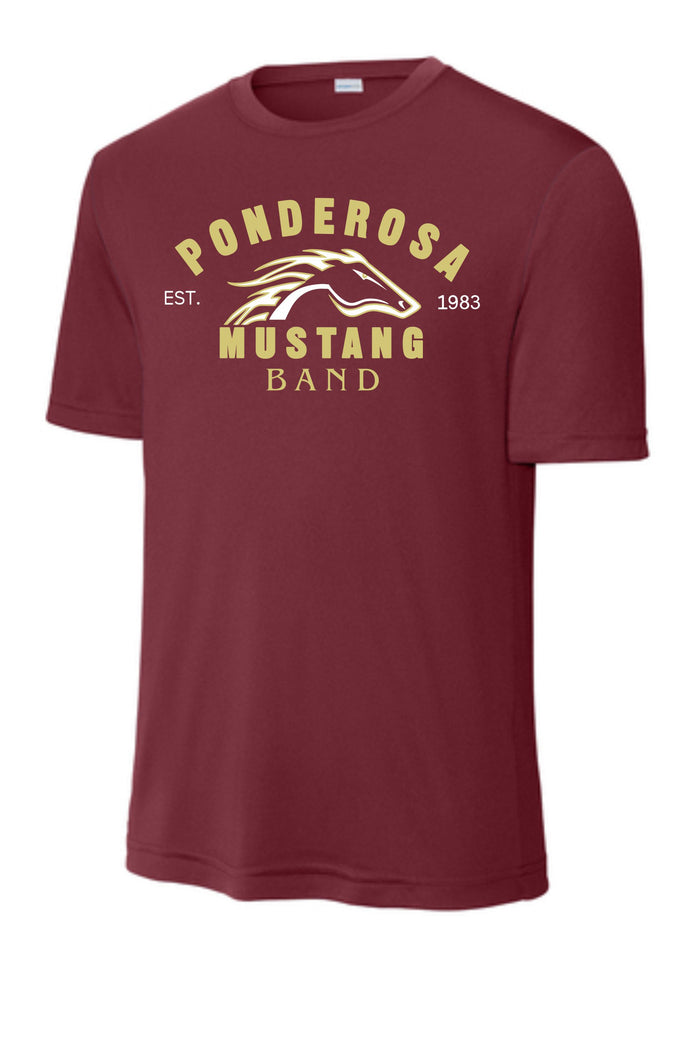 Pondo BAND Wicking Short Sleeve Tee - Youth, Ladies, Unisex