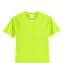 PORT & CO - SAFETY GREEN CORE BLEND TSHIRT