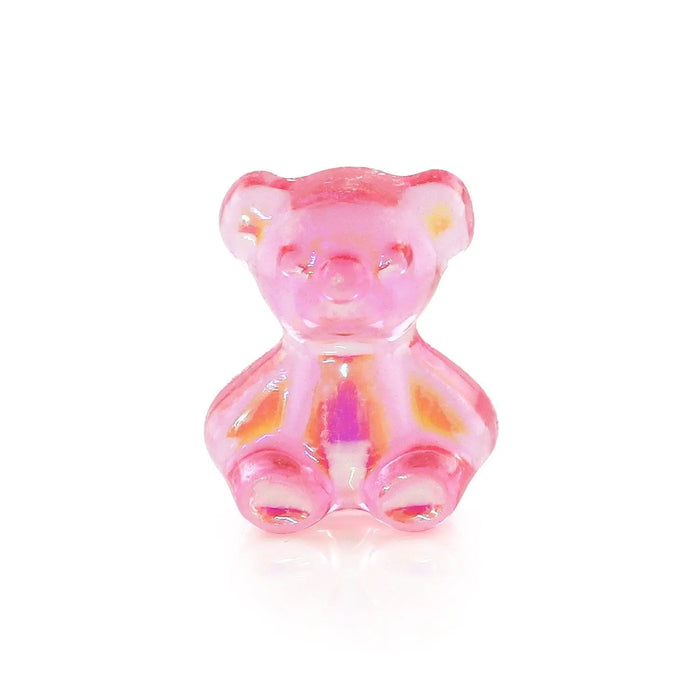 Pot of 5 Charms - Pink Teddybear   Naio Nails