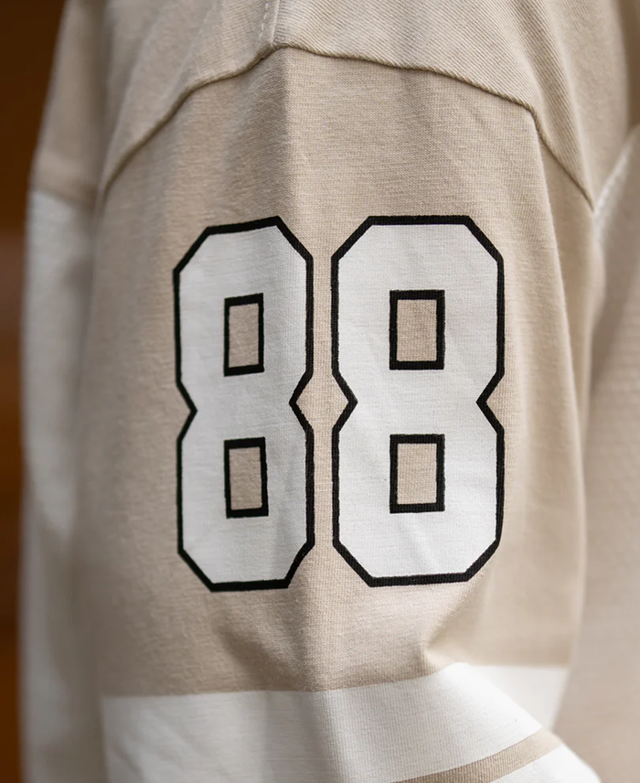 Powerlook White Printed Oversized T-Shirt