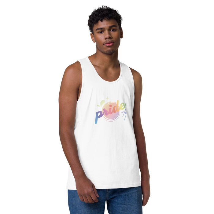 Pride Splash Men’s premium Tank Top - Billyforce Shop