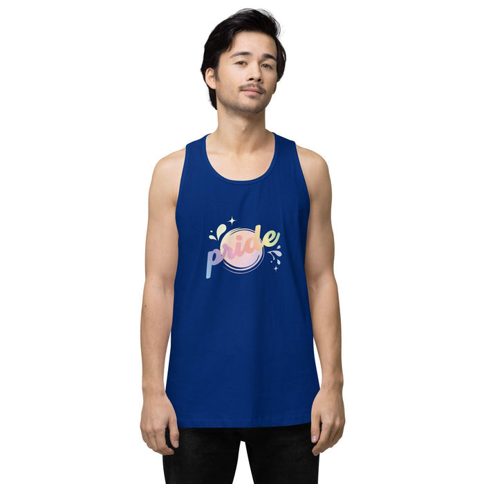 Pride Splash Men’s premium Tank Top - Billyforce Shop