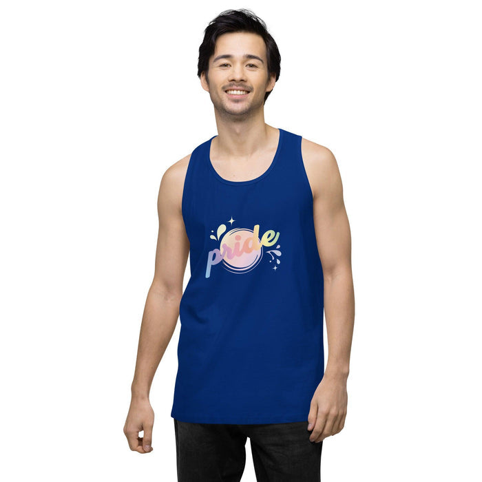 Pride Splash Men’s premium Tank Top - Billyforce Shop
