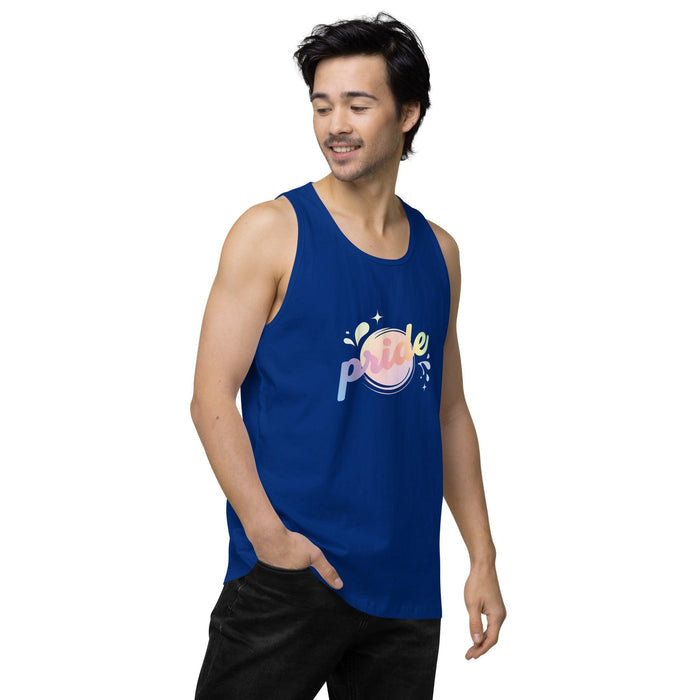 Pride Splash Men’s premium Tank Top - Billyforce Shop
