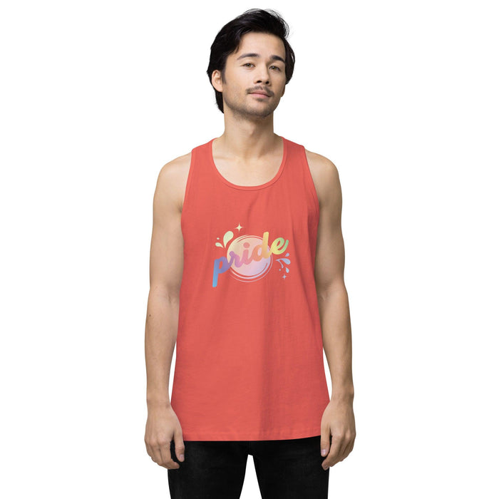 Pride Splash Men’s premium Tank Top - Billyforce Shop