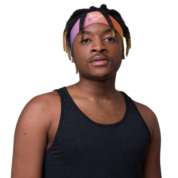 Pride Splash Unisex Rainbow Headband - Billyforce Shop