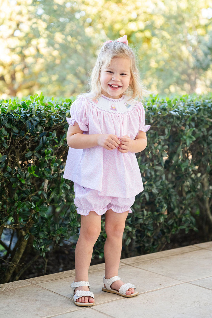 Purses Smocked Annabelle Bloomer Set