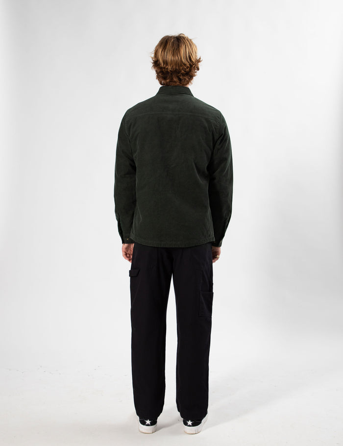 Quilted Cord Jacket - Pine