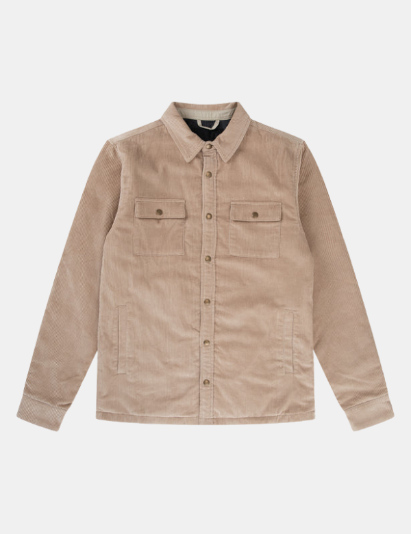 Quilted Cord Jacket - Stone