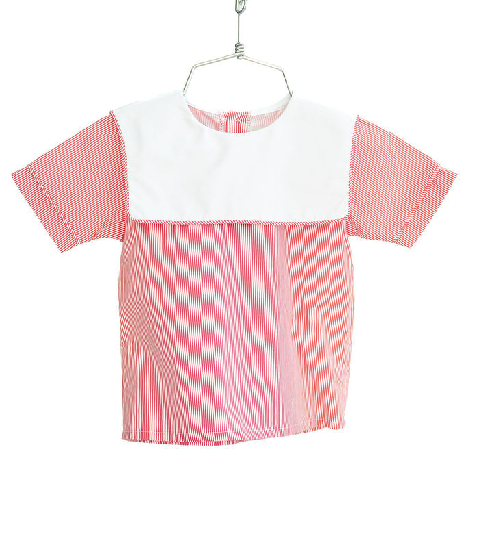 Red Bib Shirt/Pants Set
