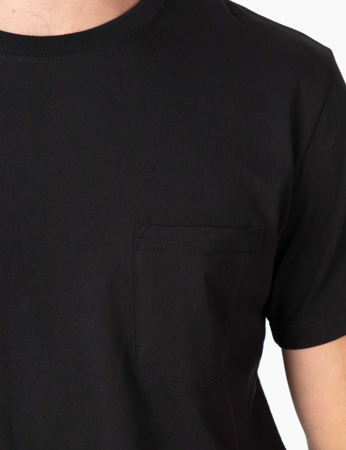Reginald Pocket Tee - Black