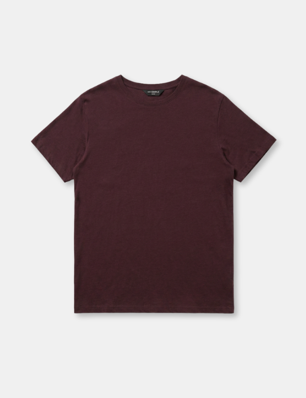 Reginald Tee - Burgundy Marle