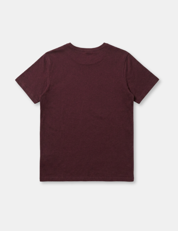 Reginald Tee - Burgundy Marle