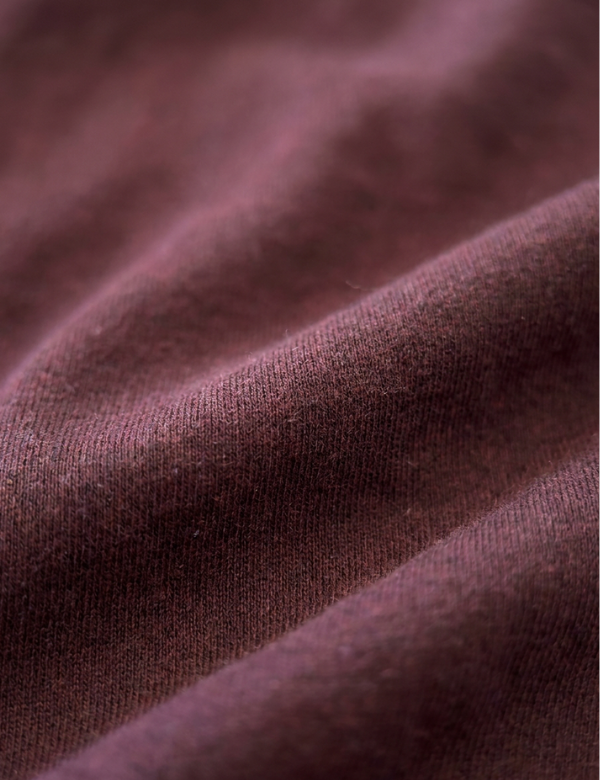Reginald Tee - Burgundy Marle