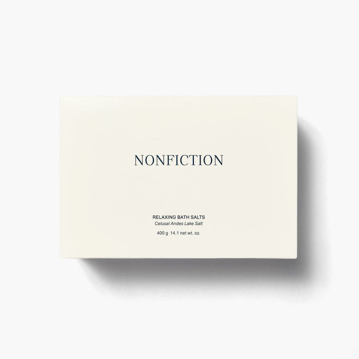 NONFICTION BATH SALTS Relaxing Bath Salts