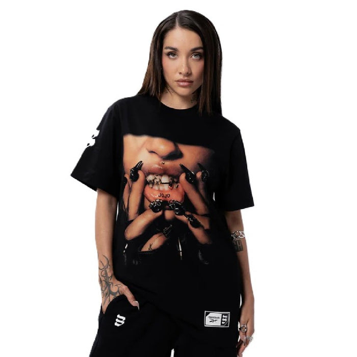 Remera Reebok T-shirt Photo Tattoo -mb Mujer
