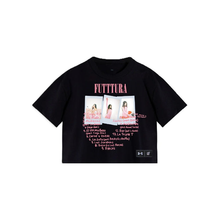 Remera Under Armour W Live Crop Ss Tini Cupido Mujer